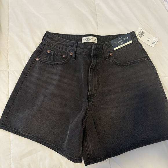 Abercrombie & Fitch Pants - Abercrombie & Fitch Women's Black Jean Shorts